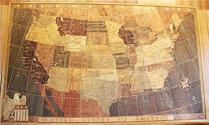 Robert Reamer Wood Map MHS Hotel