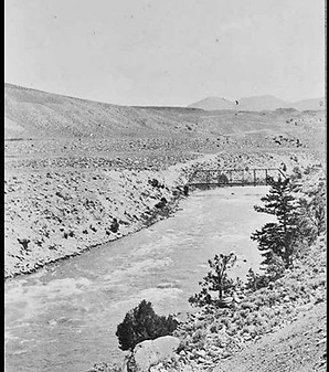 Yellowstone River Bridge, Gardiner Montana