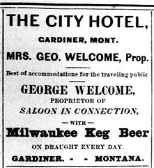 Welcome Hotel Gardiner Mont