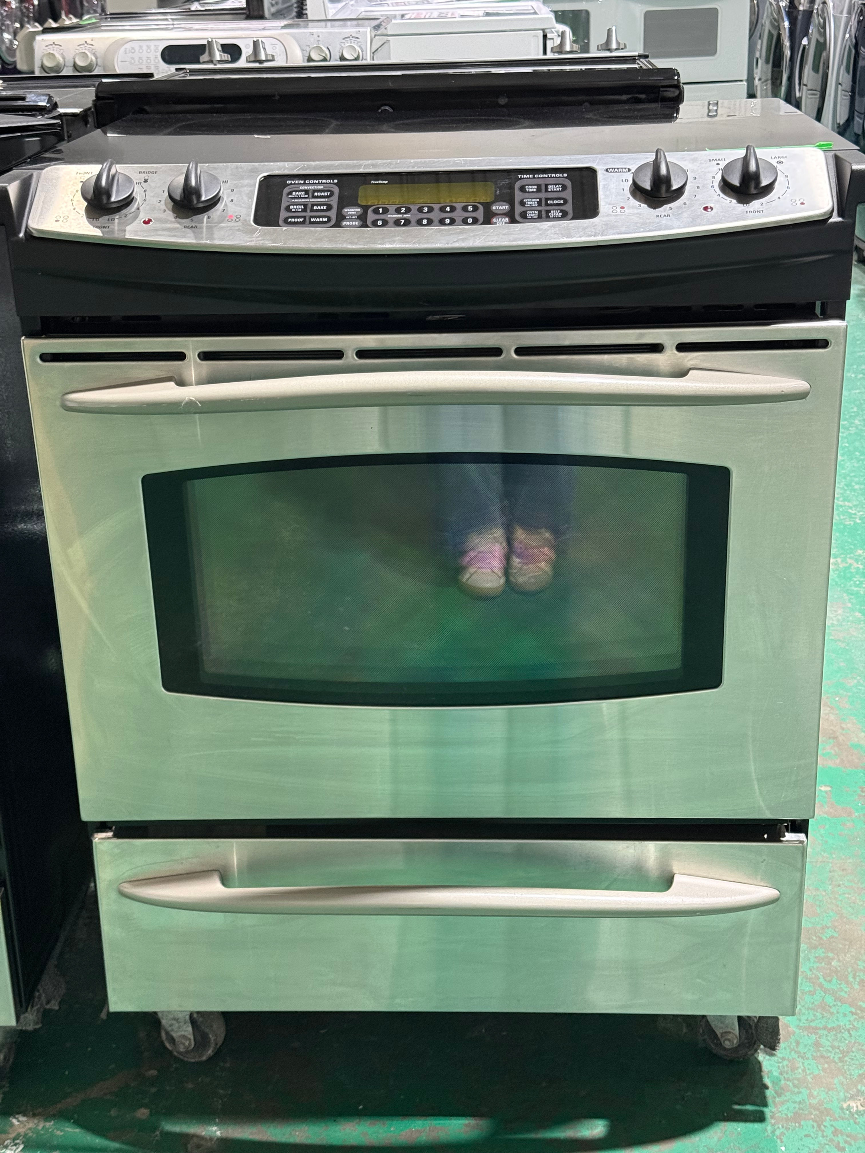 GE Slide-In Stove CS968SF4SS (S4266)