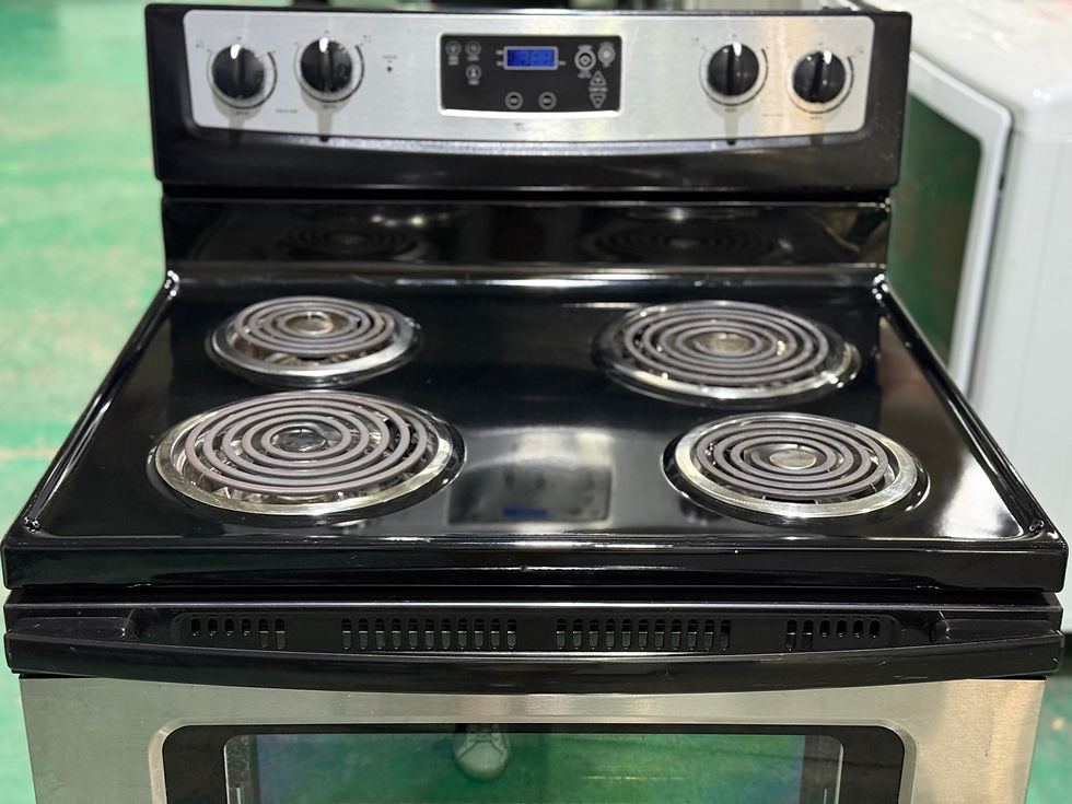 Thumbnail: Whirlpool Coil Top Stove YRF115LXVS (S3820)