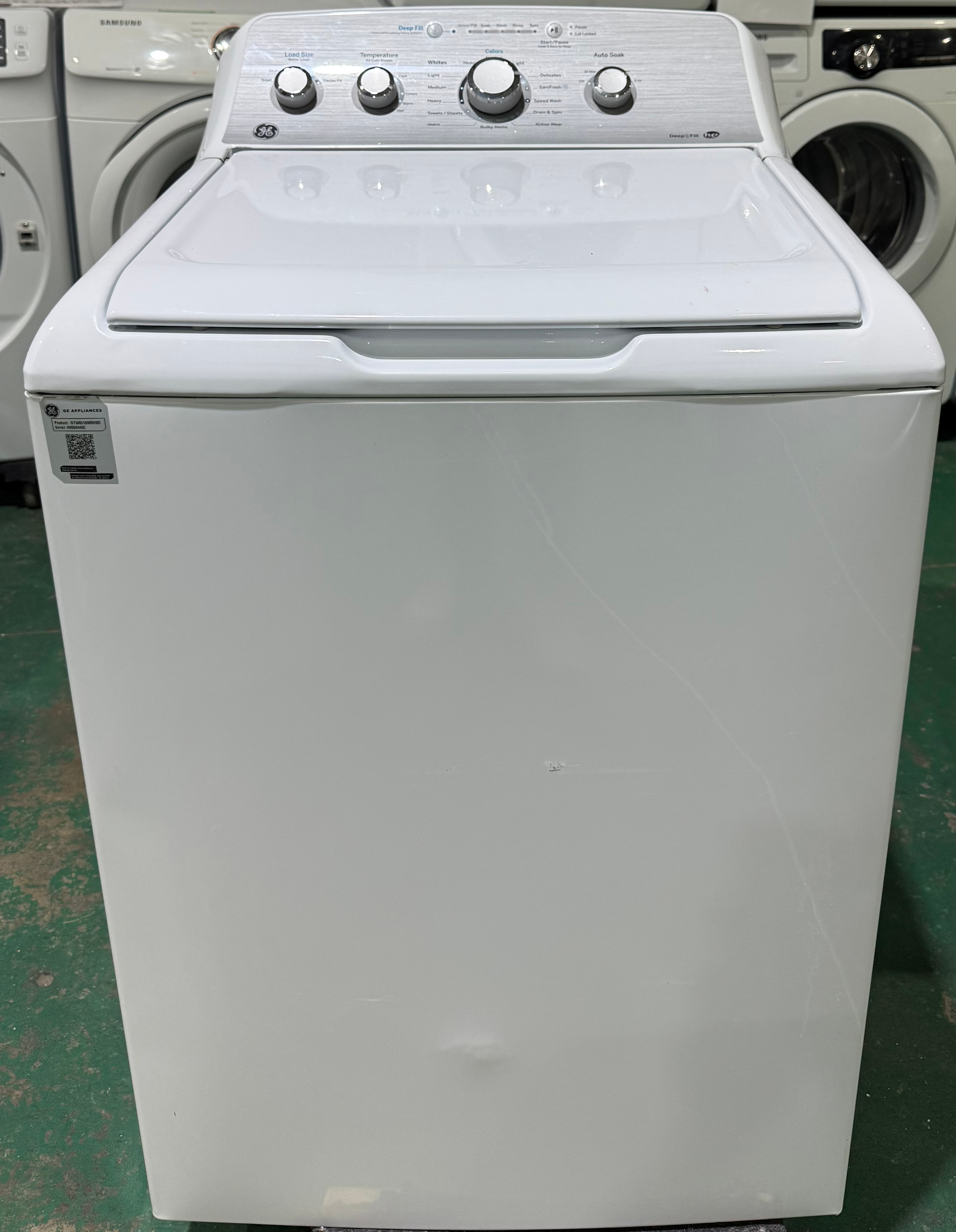 GE Top Load Washer GTW451BRMWS (W7522)