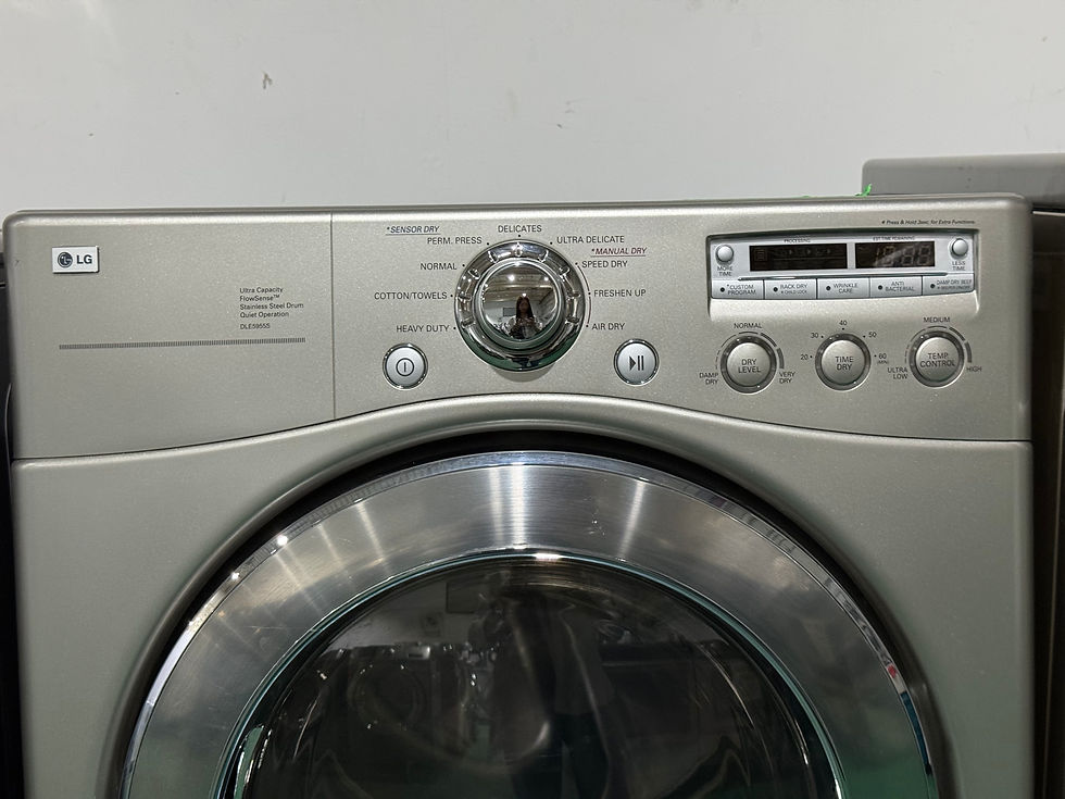 Thumbnail: LG Washer  WM2301HS (W7516) & Dryer Set DLE5955S (D7517)