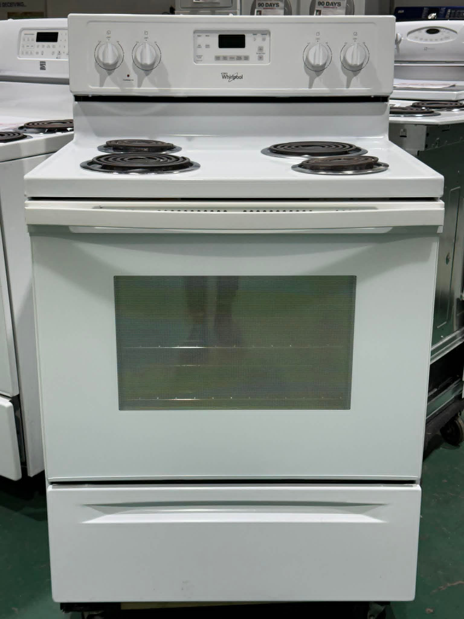 Whirlpool Coil Top Stove YWFC310SEW2 (S4319)