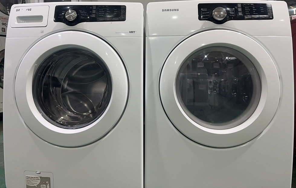 Thumbnail: Samsung Washer&Dryer Set WF210ANW/XAC | DV361EWBEWR/AC (W7414&D7203)