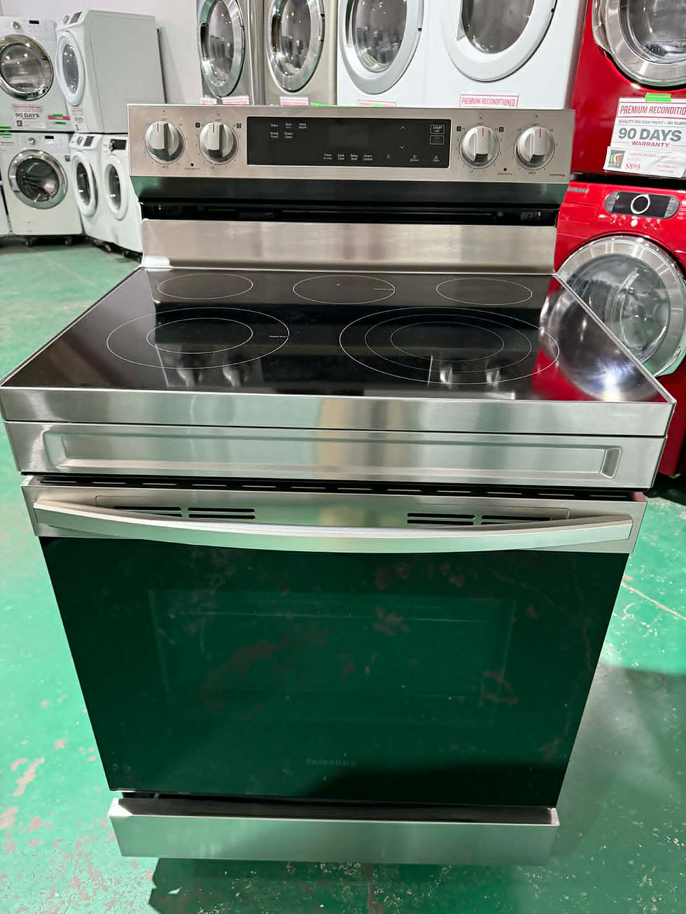 Thumbnail: Samsung Glass Top NE63A6111SS/AC (S4257) No Warming Center