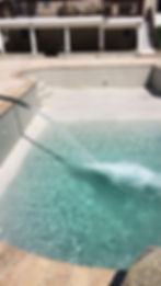pool not filled yet