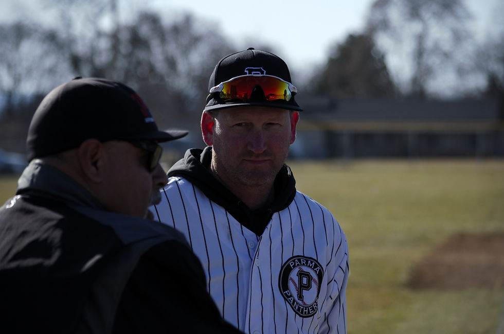 Parma Panthers head coach Pete Powers