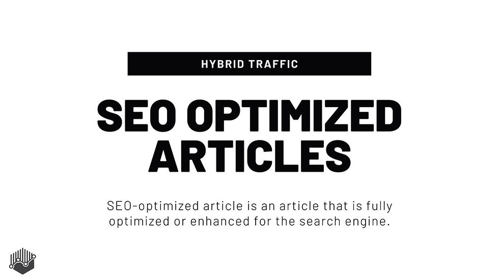 SEO Optimized Articles