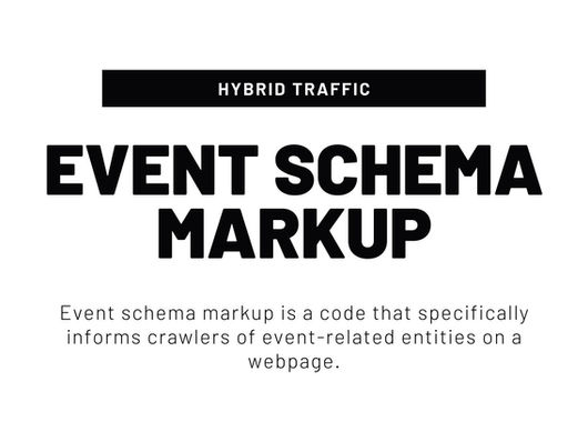 Event Schema Markup