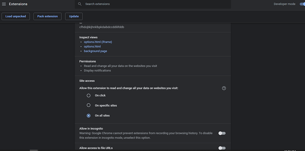 6Manage Chrome Extensions