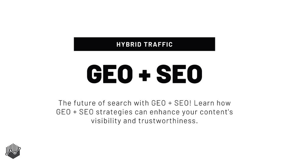 GEO + SEO