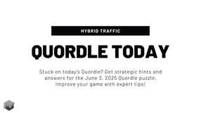 Quordle Today: Daily Answers & Hints for June 3, 2025