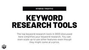 Top Keyword Research Tools For Free [Updated 2023]