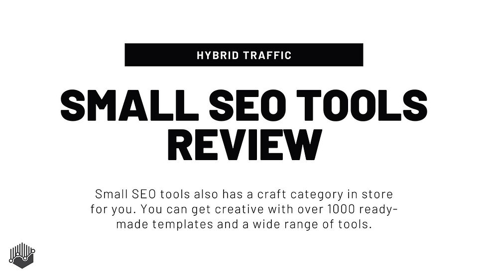 Small SEO tools Review