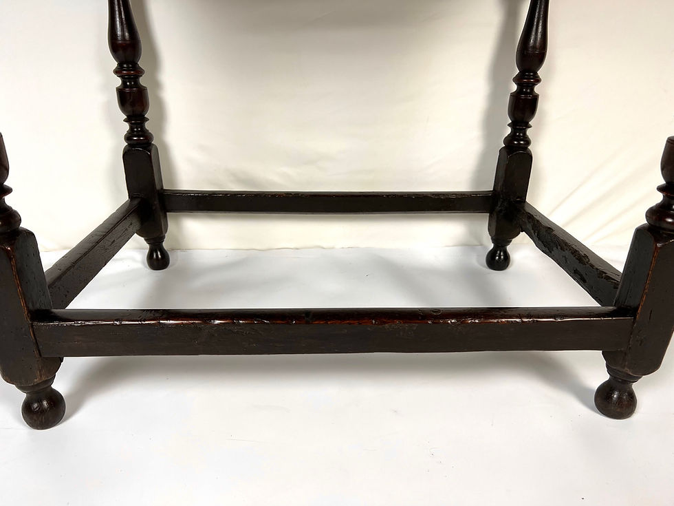 Thumbnail: William and Mary oak side table