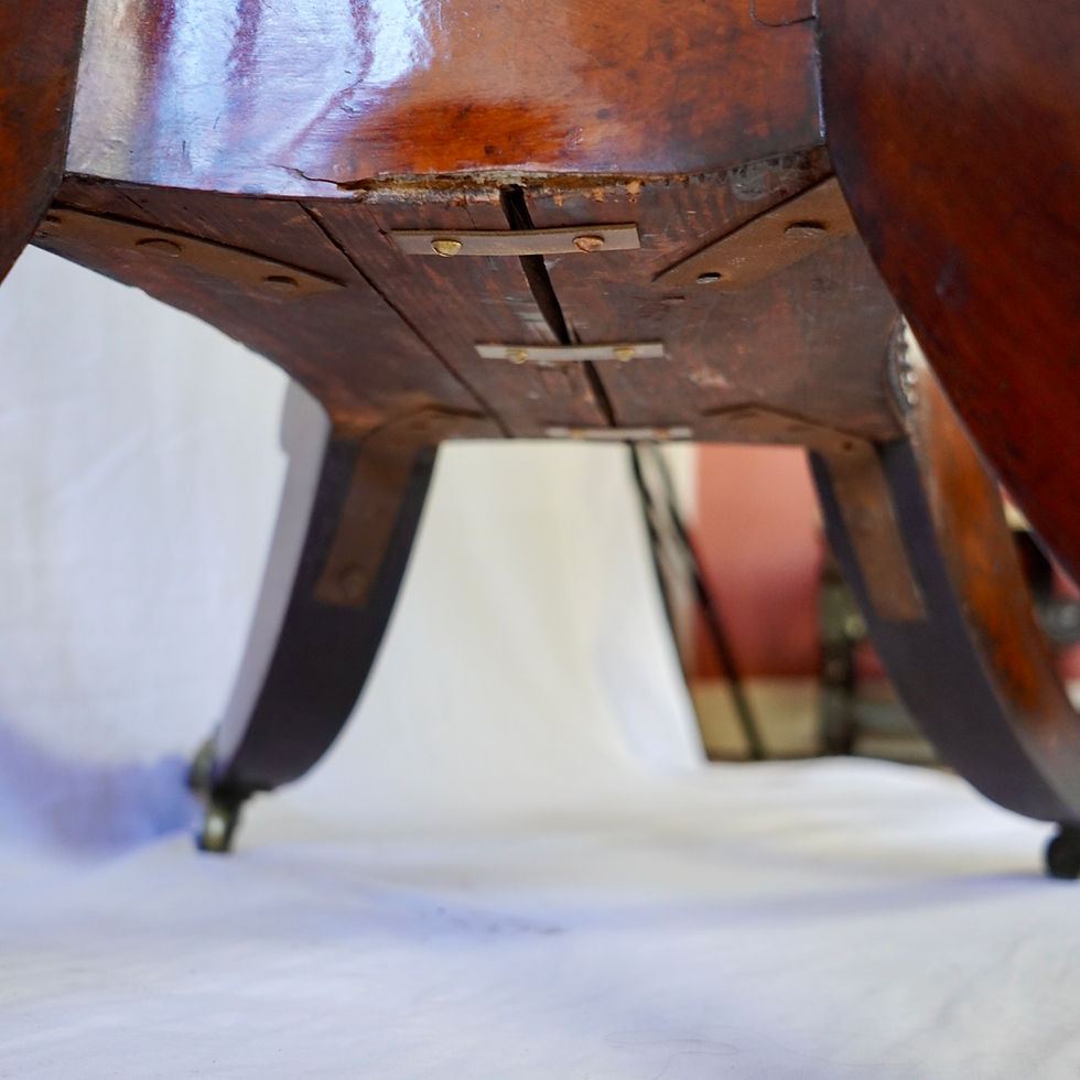 Thumbnail: Fine Regency Mahogany Sofa Table in the Manner of William Trotter