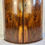Thumbnail: Georgian figured walnut bowfront wall-hanging corner cupboard