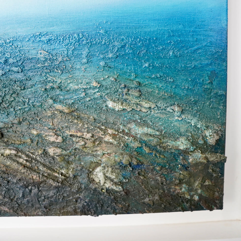 Thumbnail: Martyn Perryman original framed oil on canvas seascape