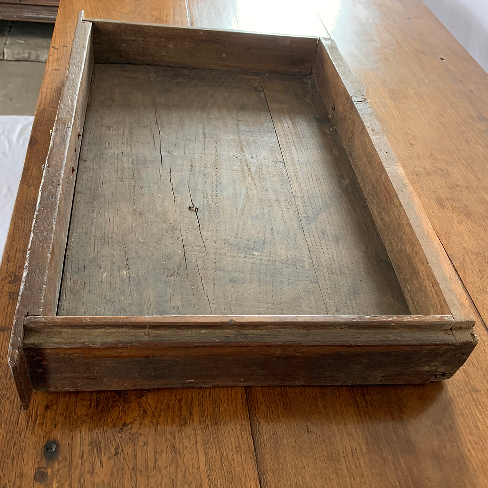 Thumbnail: Antique French oak farmhouse table