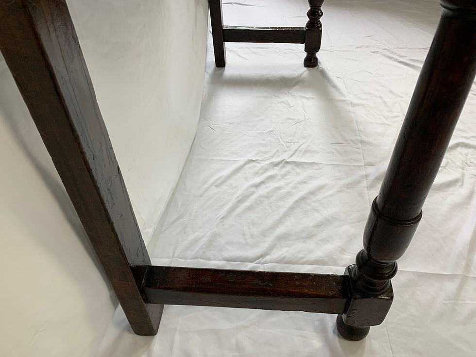 Thumbnail: Charles II  oak side table