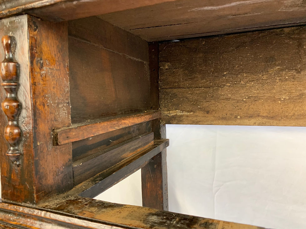 Thumbnail: Charles II  oak side table