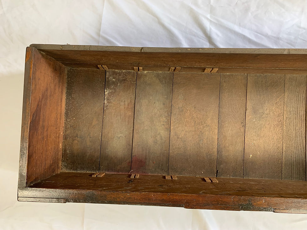Thumbnail: Charles II  oak side table