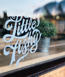 Little Fishy window sign