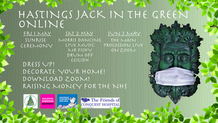 HASTINGS ‘JACK IN THE GREEN’ FESTIVAL INVITES TOWN TO DRESS UP AND CELEBRATE TOGETHER ONLINE FOR THE
