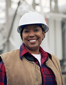 Female Worker Smiling