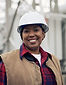 Female Worker Smiling
