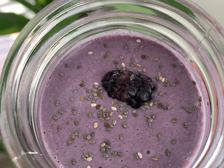 Blackberry Smoothie w/ Sea Moss