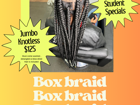Student Specials!