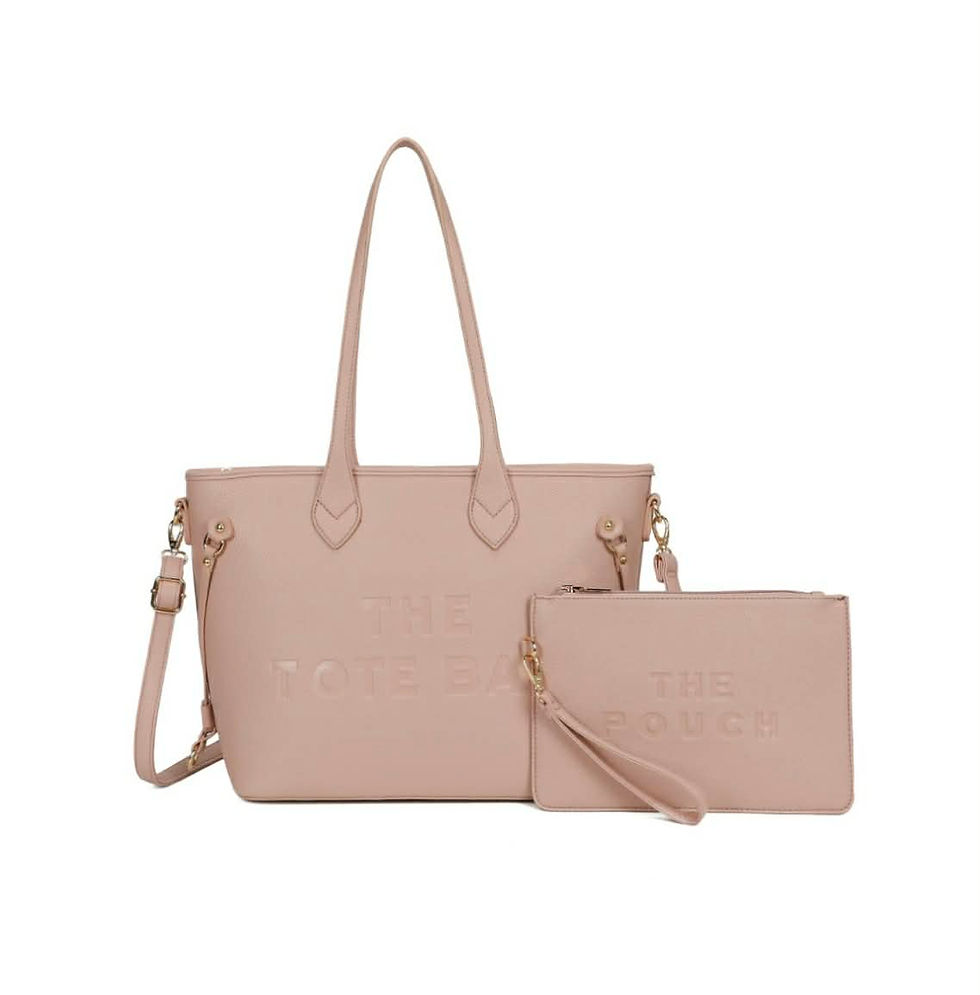 Thumbnail: Tote Handbag and matching Purse