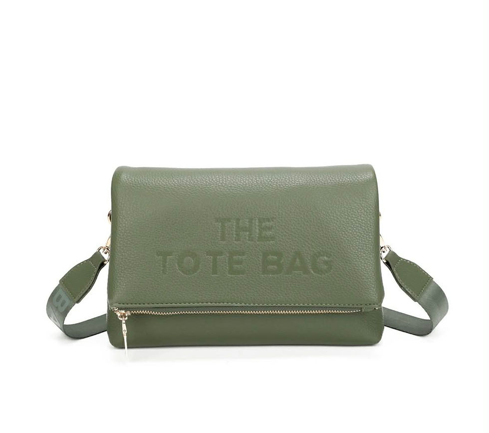 Thumbnail: Crossbody messenger Tote Bag
