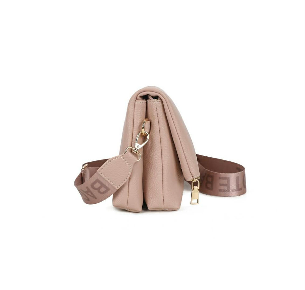 Thumbnail: Crossbody messenger Tote Bag