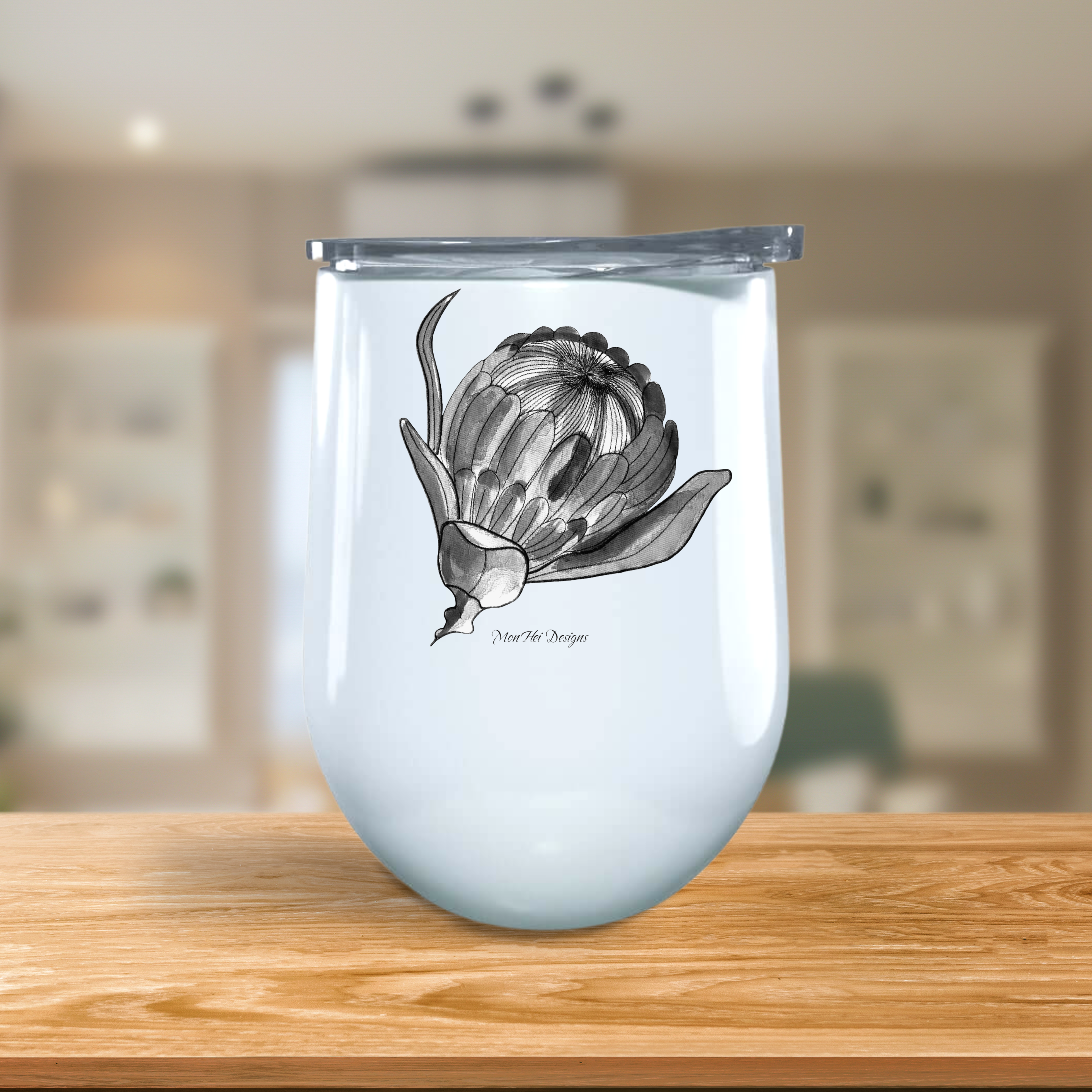 Queen Protea Drinks Tumbler