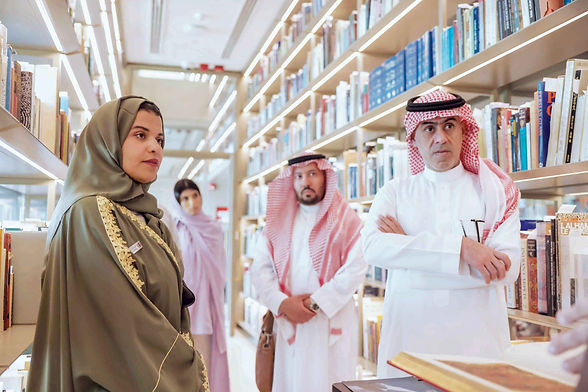 بيت الحكمة يستقبل وفداً من «المكتبات السعودية»