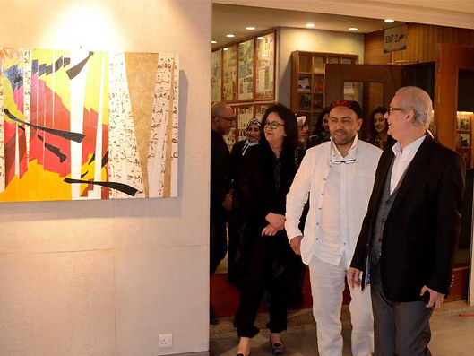 افتتاح معرض للفن التشكيلي المغربي في قاعة بوشهري