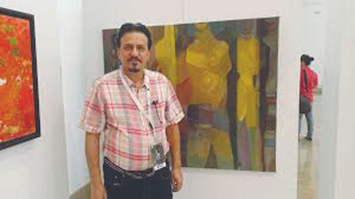 التشكيلي الكويتي عادل الخلف شارك في “أيام قرطاج” الدورة الثالثة أقيمت بحضور 250 فناناً من 23 دولة