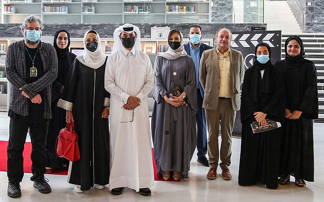 افتتاح المعرض الرقمي لفن ملصقات السينما العربية في مكتبة قطر الوطنية