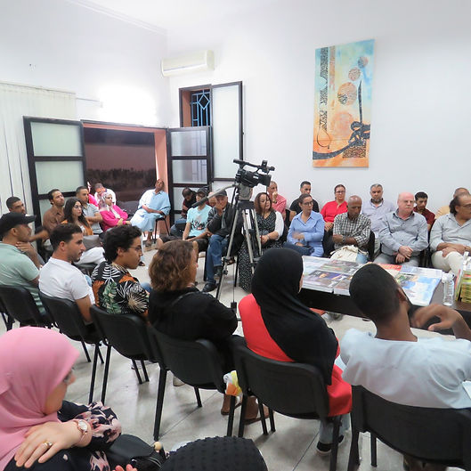 "الأبواب المفتوحة" لدار الشعر بمراكش  

في افتتاح برنامجها الثقافي والشعري للموسم الثامن 2024/2025

 من 10 الى 16 سبتمبر  2024

