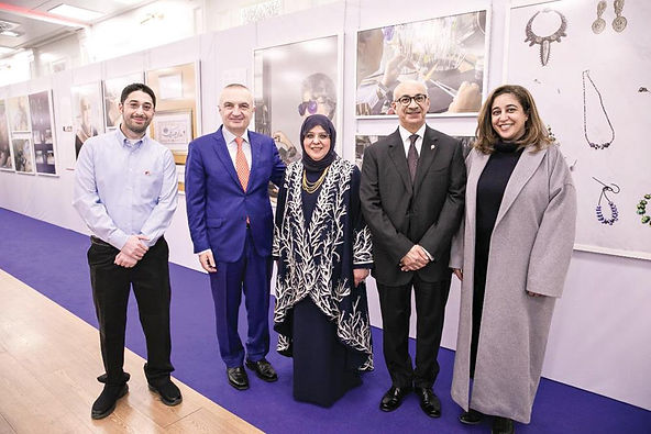 افتتاح معرض «الأيادي الذهبية في دولة الكويت وجمهورية ألبانيا»