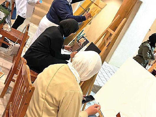26 فناناً يشاركون في ورشة «التراث الكويتي»