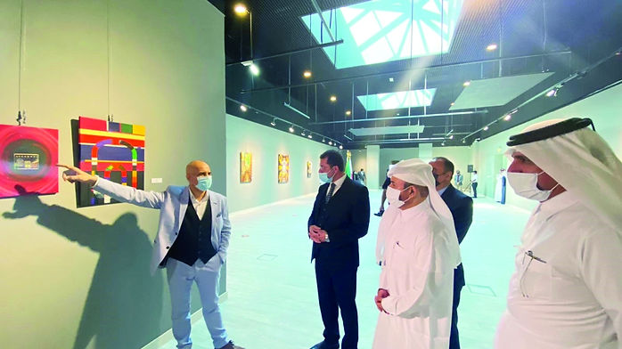 افتتاح معرض دمشق درة الشرق في كتارا