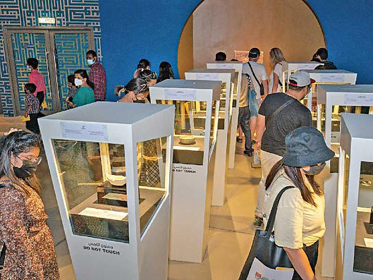 «فيلكا» تروي قصص ثقافة وتاريخ الكويت في «إكسبو»