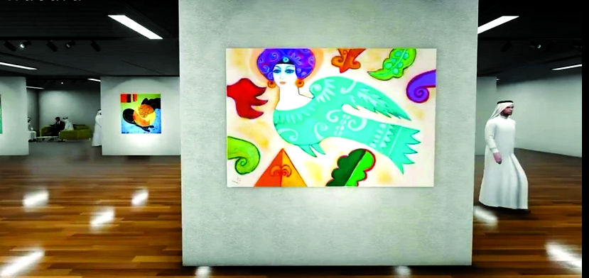 "اتجاهات" معرض يقاوم الجائحة وينتصر للإبداع