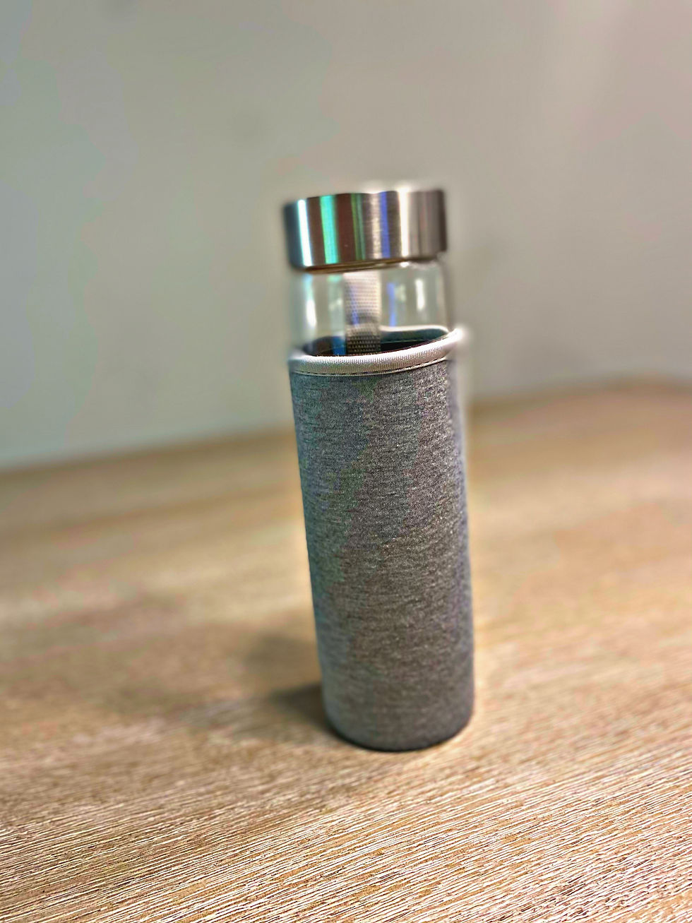 Thumbnail: Crystal Filtered Water Bottle ( Clear Quartz )