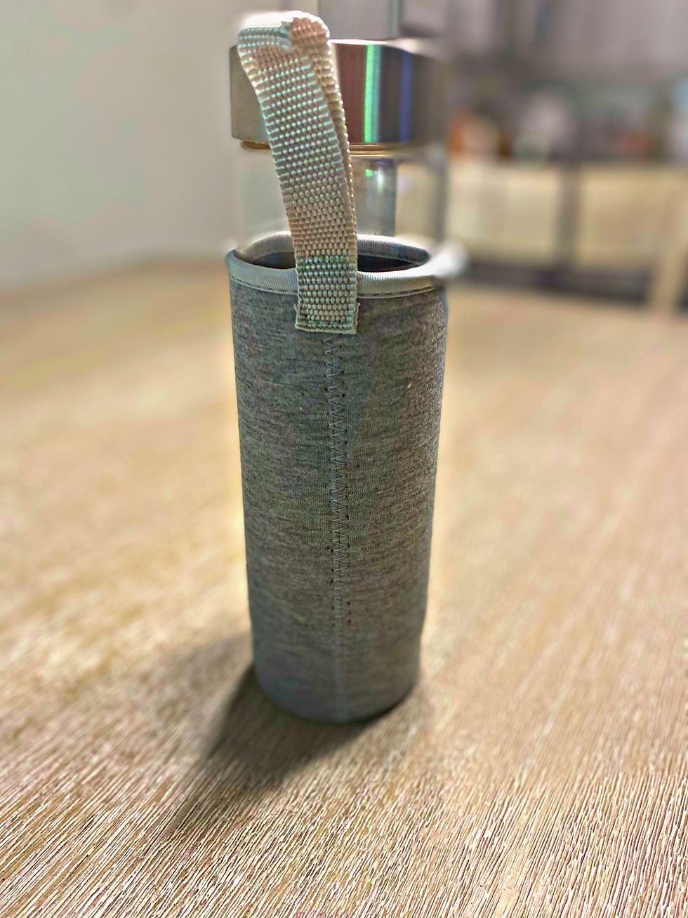 Thumbnail: Crystal Filtered Water Bottles ( Ocean Blue Aqua Quartz )