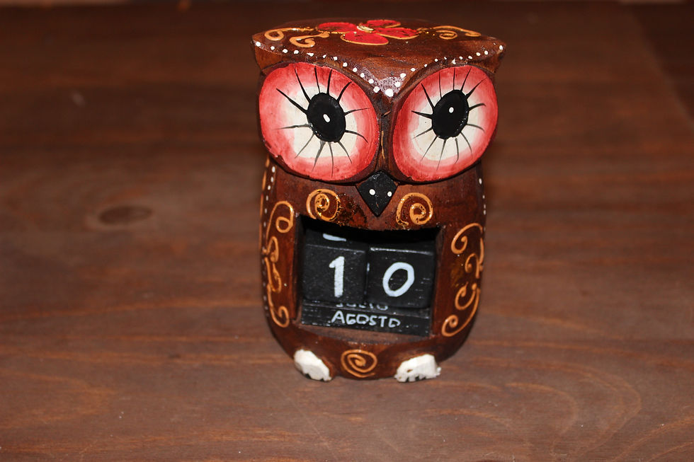 Miniatura: Calendario Figura Buho